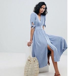 Free people love of my life midi dress
